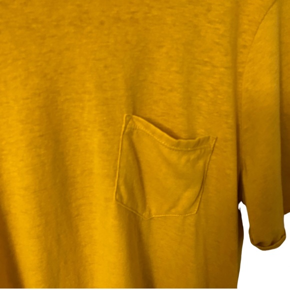 5/$20 J. by J.Crew Mustard Short Sleeve Tee - Picture 5 of 8